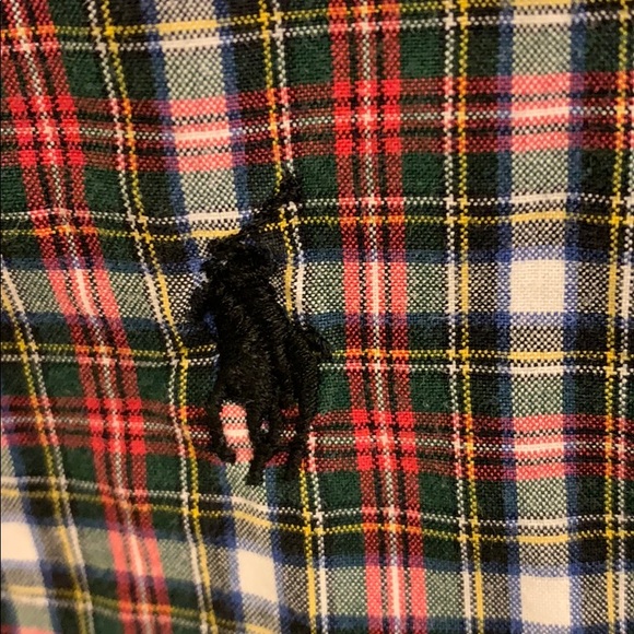 Ralph Lauren Multi Color Oxford. Preloved. - Picture 3 of 5
